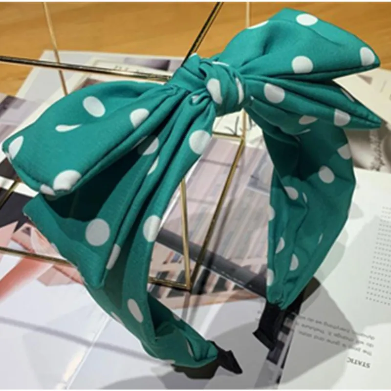 Lovely Dots Bow Headband Women Rabbit Ear Knot Hairband Double Layers Bow Knotted Hairband Adults Headdress Dots Print Headband
Lovely Dots Bow Headband Women Rabbit Ear Knot Hairband Double Layers Bow Knotted Hairband Adults Headdress Dots Print Headband
