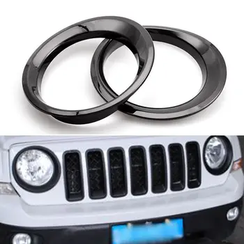 2x ABS Car Front Headlight Head Lamp Cover Trim Ring Styling Sticker Kit Fit For Jeep Patriot 2011-2015 Auto Car Accessories
2x ABS Car Front Headlight Head Lamp Cover Trim Ring Styling Sticker Kit Fit For Jeep Patriot 2011-2015 Auto Car Accessories