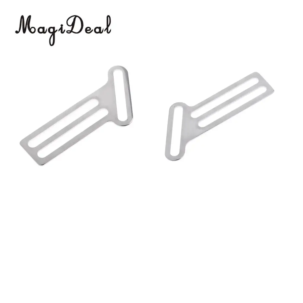 MagiDeal 2 Pcs Stainless Steel Diving Weight Belt Keeper for 2'' 5cm Standard Webbing Harness
MagiDeal 2 Pcs Stainless Steel Diving Weight Belt Keeper for 2'' 5cm Standard Webbing Harness