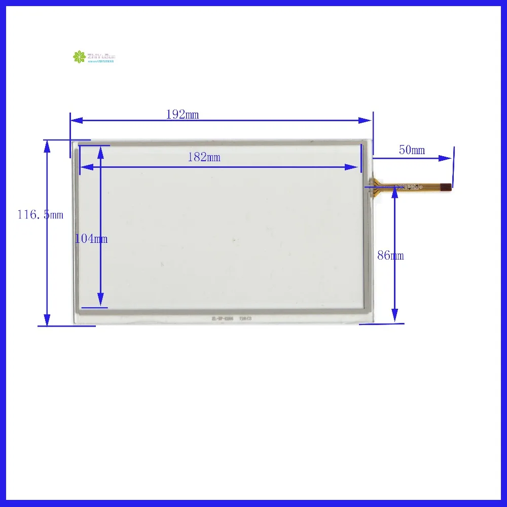 ZhiYuSun HLD-TP-2795 compatible 8inch 4 line For Car DVD touch screen panel 193mm*117mm this is compatible TouchSensor
ZhiYuSun HLD-TP-2795 compatible 8inch 4 line For Car DVD touch screen panel 193mm*117mm this is compatible TouchSensor