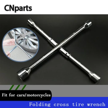 CNparts Universal Car Cross-Type Folding Socket Wrench Tool For Abarth Fiat 500 BMW E60 E36 Mercedes Benz Volvo XC90 Accessories
CNparts Universal Car Cross-Type Folding Socket Wrench Tool For Abarth Fiat 500 BMW E60 E36 Mercedes Benz Volvo XC90 Accessories