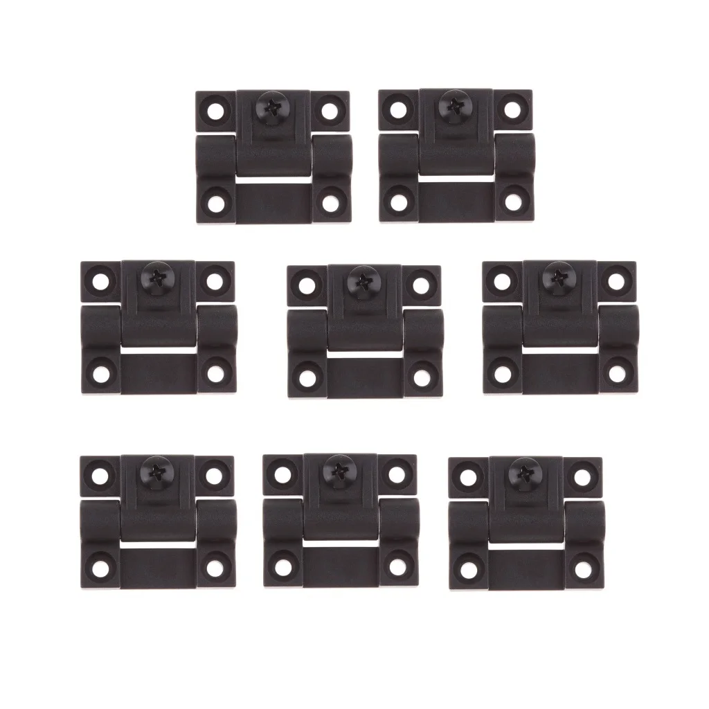 8 Pack Adjustable Torque Position Control Hinge with Holes, for Southco E6-10-301-20 Series , Black
8 Pack Adjustable Torque Position Control Hinge with Holes, for Southco E6-10-301-20 Series , Black
