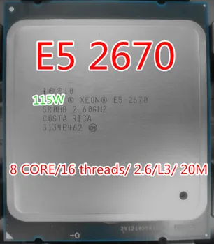 intel Xeon octa core Processor E5 2670 /L3 Cache 20M /2.60/GHz/8.00 GT/s SR0H8 C1 LGA 2011 socket and sent grease gift
intel Xeon octa core Processor E5 2670 /L3 Cache 20M /2.60/GHz/8.00 GT/s SR0H8 C1 LGA 2011 socket and sent grease gift