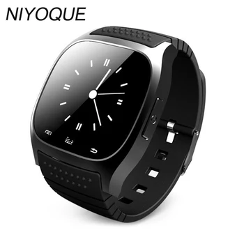 

NIYOQUE Smart Watch M26 Woman&Men Fashion Bluetooth Smartwatch Sync Phone Call Pedometer Anti-Lost For Android Smartphone