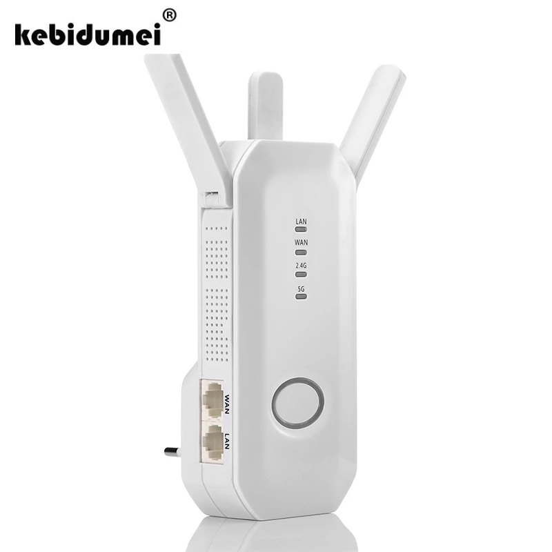 kebidumei Mini Wifi Router Wireless-AC EU/US 750Mbps Dual Band 2.4/5GHz Router Wifi Repeater Signal Amplifier Extender Booster
kebidumei Mini Wifi Router Wireless-AC EU/US 750Mbps Dual Band 2.4/5GHz Router Wifi Repeater Signal Amplifier Extender Booster
