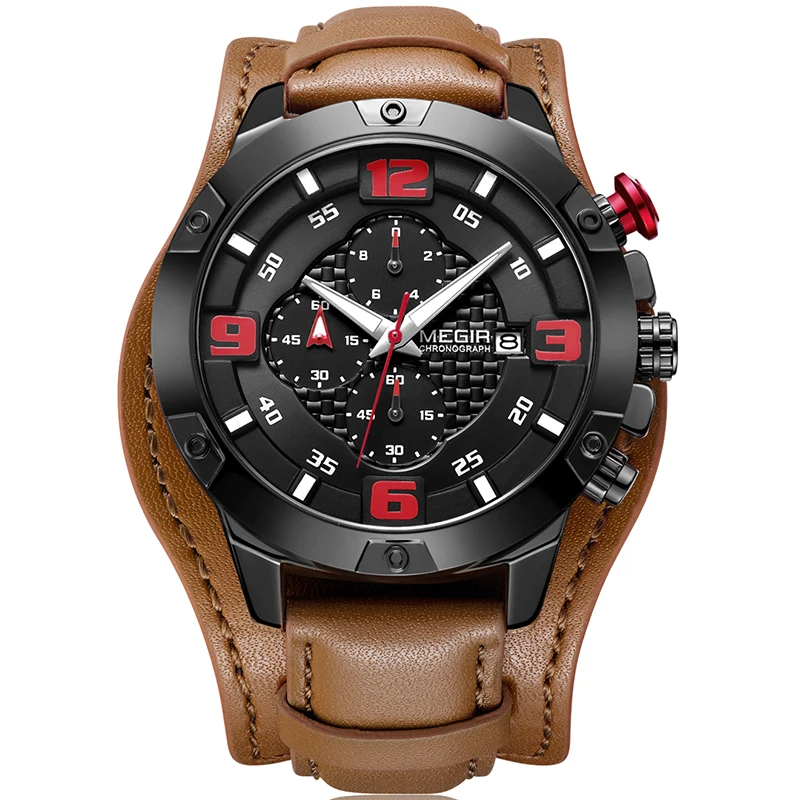 Reloj Hombre MEGIR Fashion Chronograph Sport Mens Watches Top Brand Luxury Business Quartz Watch Clock Relogio Masculino
Reloj Hombre MEGIR Fashion Chronograph Sport Mens Watches Top Brand Luxury Business Quartz Watch Clock Relogio Masculino