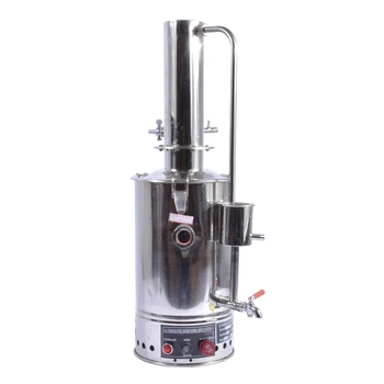 1pc YAZD-5 Electric 5L Water Distiller 304 Distilled Stainless Steel Water Equipment With Auto Shutoff System 220V
1pc YAZD-5 Electric 5L Water Distiller 304 Distilled Stainless Steel Water Equipment With Auto Shutoff System 220V