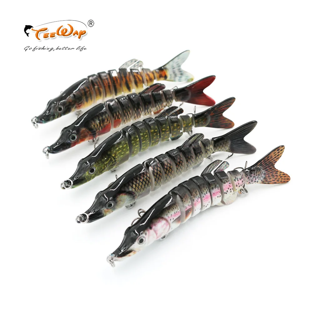 Fishing Wobblers Lifelike Fishing Lure 8 Segment Swimbait Crankbait Hard Bait Slow 23g 13cm With 6# Fishing Hooks Fishing Tackle
Fishing Wobblers Lifelike Fishing Lure 8 Segment Swimbait Crankbait Hard Bait Slow 23g 13cm With 6# Fishing Hooks Fishing Tackle