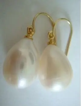 Free shipping natural 12-13mm Australian south sea white baroque pearl earrings 14 gold
Free shipping natural 12-13mm Australian south sea white baroque pearl earrings 14 gold