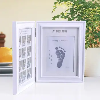 Newborn Hand and Foot Print Mud Baby Hundred Days Full Moon Age Growth Commemorative Photo Frame
Newborn Hand and Foot Print Mud Baby Hundred Days Full Moon Age Growth Commemorative Photo Frame