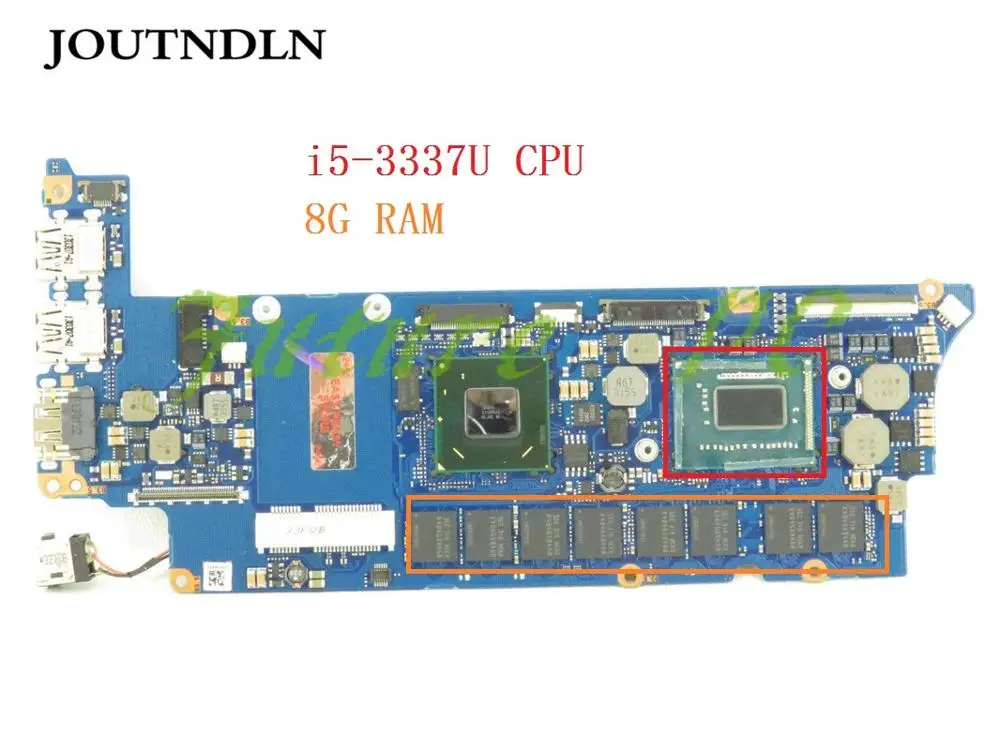 Материнская плата JOUTNDLN для ноутбука Toshiba KIRA ULTRABOOK 13 3 V832 GMA HD4000 HM76 FRHESY2 A3420A w/Φ и 8G RAM |