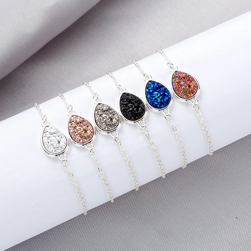 13*26mm Crystal Ellipse Stone Silver Plated Women Bracelets Bangles Fashion Dainty Simple Personality Bracelet Jewellery Gifts
13*26mm Crystal Ellipse Stone Silver Plated Women Bracelets Bangles Fashion Dainty Simple Personality Bracelet Jewellery Gifts