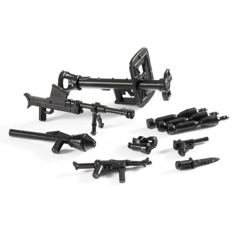 WW2 German Army Building Blocks Bois Anti-tank Rifle Rocket Launcher RP54 submachine gun M40 Military Compatible Bricks Toy C073
WW2 German Army Building Blocks Bois Anti-tank Rifle Rocket Launcher RP54 submachine gun M40 Military Compatible Bricks Toy C073