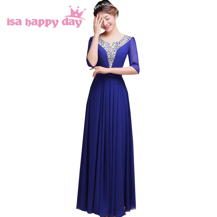 plus long a line v neck purple sleeved prom elegant royal blue dress women 2019 beaded fuschia full length gown dresses H3582
plus long a line v neck purple sleeved prom elegant royal blue dress women 2019 beaded fuschia full length gown dresses H3582