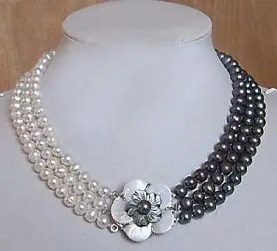 7-8mm White Akoya Cultured Pearl&Onyx Necklace 17-19INCH Pearl Beads Hand Made Fashion Jewelry Rope Chain Necklace Natural Stone
7-8mm White Akoya Cultured Pearl&Onyx Necklace 17-19INCH Pearl Beads Hand Made Fashion Jewelry Rope Chain Necklace Natural Stone