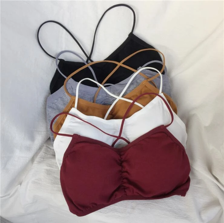 One Piece Bra Seamless Chest Padded Small Straps Bras For Women Wire Free Comfort Underwear Women Sexy Lingerie Girls Top Bras
One Piece Bra Seamless Chest Padded Small Straps Bras For Women Wire Free Comfort Underwear Women Sexy Lingerie Girls Top Bras