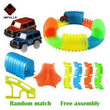 Hot selling Glowing Track Cars Glow In The Dark Car Crossroads/viaduct/tunnel Educational Toys for Childrens Toys for Boy FSWOB
Hot selling Glowing Track Cars Glow In The Dark Car Crossroads/viaduct/tunnel Educational Toys for Childrens Toys for Boy FSWOB