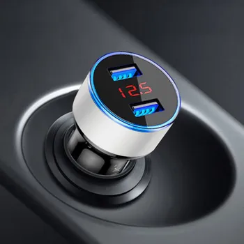 3.1A dual USB car charger 2 port LCD display 12-24V cigarette lighter socket lighter car ashtray herramientas para el auto
3.1A dual USB car charger 2 port LCD display 12-24V cigarette lighter socket lighter car ashtray herramientas para el auto