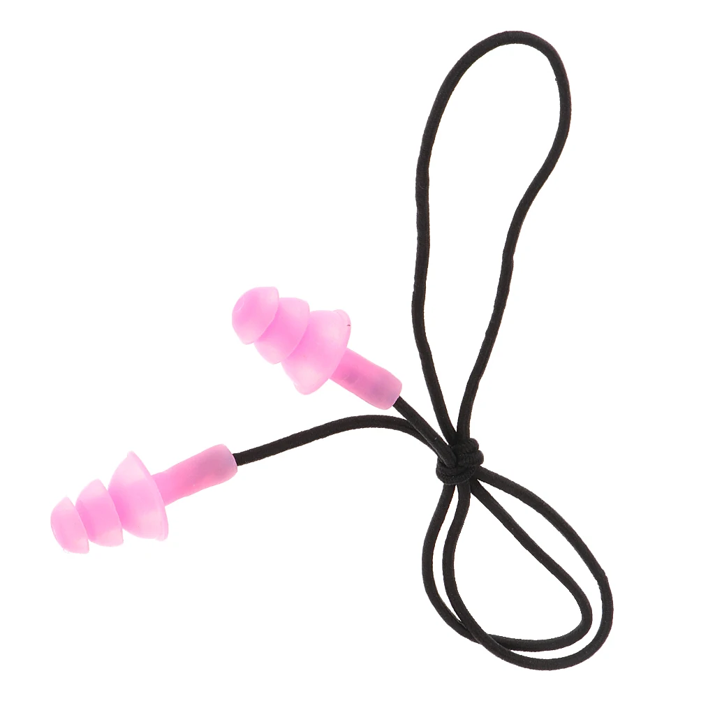 1 Pair Soft Silicone Swimming Ear Plugs with String Cord Swimming Ears Protection Water Sports Swimming AccessoriesRed
1 Pair Soft Silicone Swimming Ear Plugs with String Cord Swimming Ears Protection Water Sports Swimming AccessoriesRed