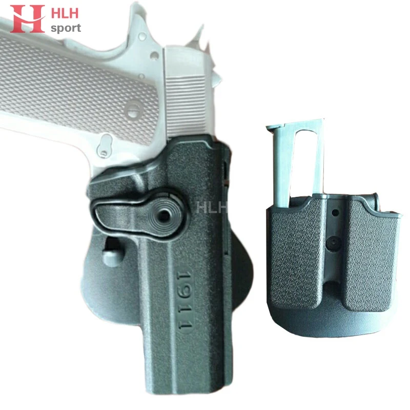 Tactical Colt 1911 Magazine Holster Polymer Retention Roto Holster & Magazine for CQC IMI 1911 Airsoft Hunting
Tactical Colt 1911 Magazine Holster Polymer Retention Roto Holster & Magazine for CQC IMI 1911 Airsoft Hunting