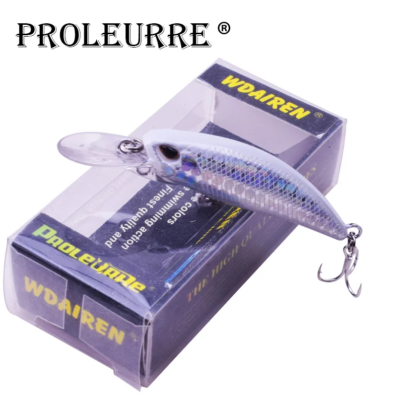 1Pcs Mini Jerkbait Sinking Wobbler Fishing lures 60mm 5g Laser Hard Bait Minnow Crankbait Bass Fresh saltwater Fishing tackle
1Pcs Mini Jerkbait Sinking Wobbler Fishing lures 60mm 5g Laser Hard Bait Minnow Crankbait Bass Fresh saltwater Fishing tackle