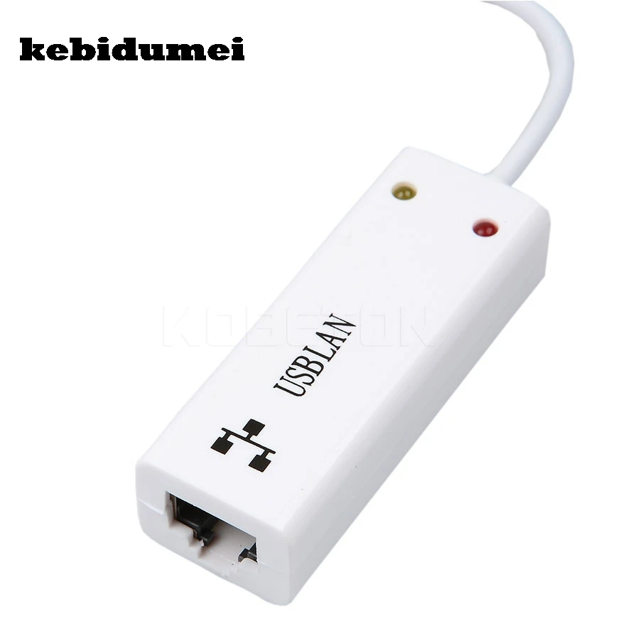kebidumei High Speed 100Mbps USB 2.0 to RJ45 88772B Lan Network Ethernet Cable Adapter Card For Mac OS Android PC Laptop SmartTV
kebidumei High Speed 100Mbps USB 2.0 to RJ45 88772B Lan Network Ethernet Cable Adapter Card For Mac OS Android PC Laptop SmartTV
