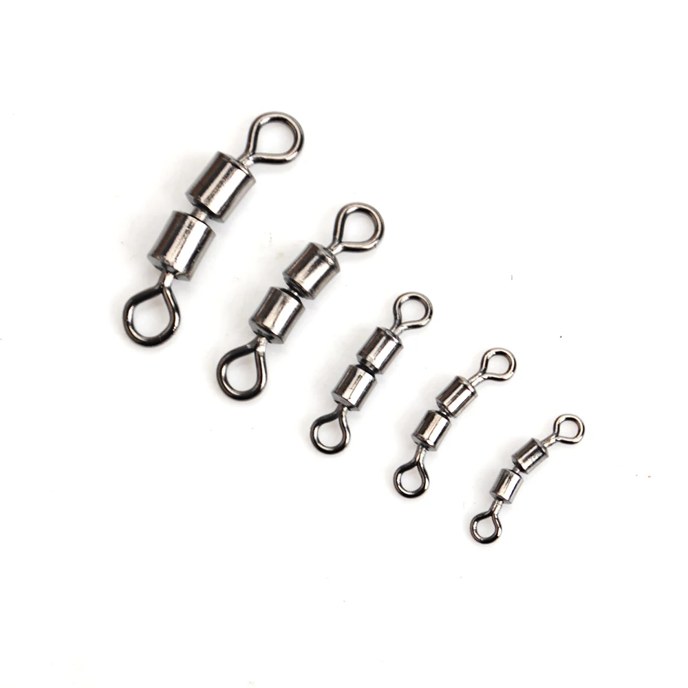 10PCS/Lot 3 Packs 4#-12# Fishing High Speed Double Rolling Swivel Fish Hook Lure Connector Terminal Fishing Tackle FISH KING
10PCS/Lot 3 Packs 4#-12# Fishing High Speed Double Rolling Swivel Fish Hook Lure Connector Terminal Fishing Tackle FISH KING
