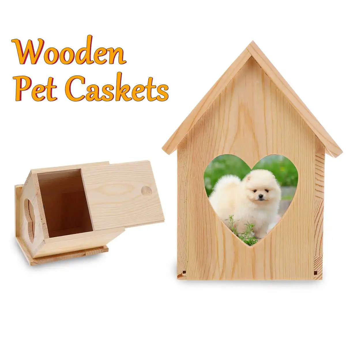 10.4x12x17.6cm Wood Urn Dog Cat Caskets House For Ashes Cremation Funeral Memorial Pet Urns Coffin Box Can Put Picture
10.4x12x17.6cm Wood Urn Dog Cat Caskets House For Ashes Cremation Funeral Memorial Pet Urns Coffin Box Can Put Picture
