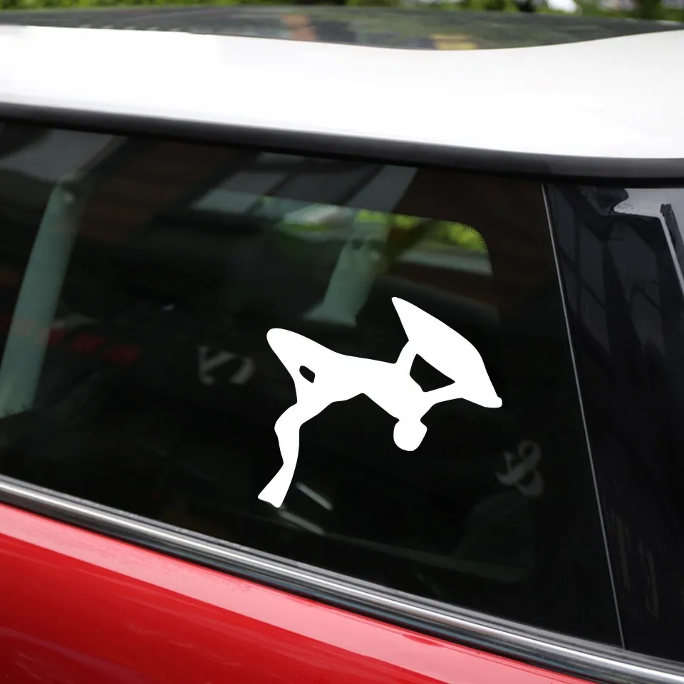 Cunymagos Bodyboarder Fashion Vinyl Car Sticker Motorcycle Auto Car Body Window Wall Stickers Decal Car Styling 15.1cm14 (7)