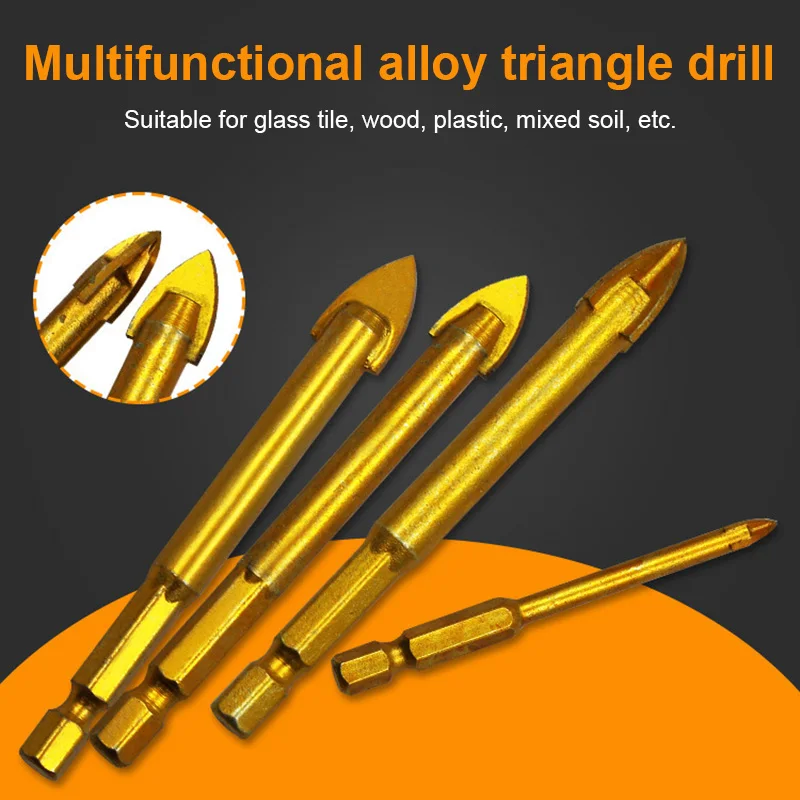 Hot sale Glass Drill Bit Set Tungsten Carbide Tip Ceramic Tile Cutter with Shank Power Tools Accessories LG66
Hot sale Glass Drill Bit Set Tungsten Carbide Tip Ceramic Tile Cutter with Shank Power Tools Accessories LG66
