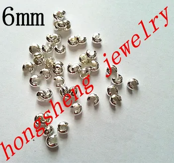 Free shipping 6mm Silver color 1000pcs/lot Jewellery Findings Crimp Bead Covers for Chunky Jewelry Making
Free shipping 6mm Silver color 1000pcs/lot Jewellery Findings Crimp Bead Covers for Chunky Jewelry Making