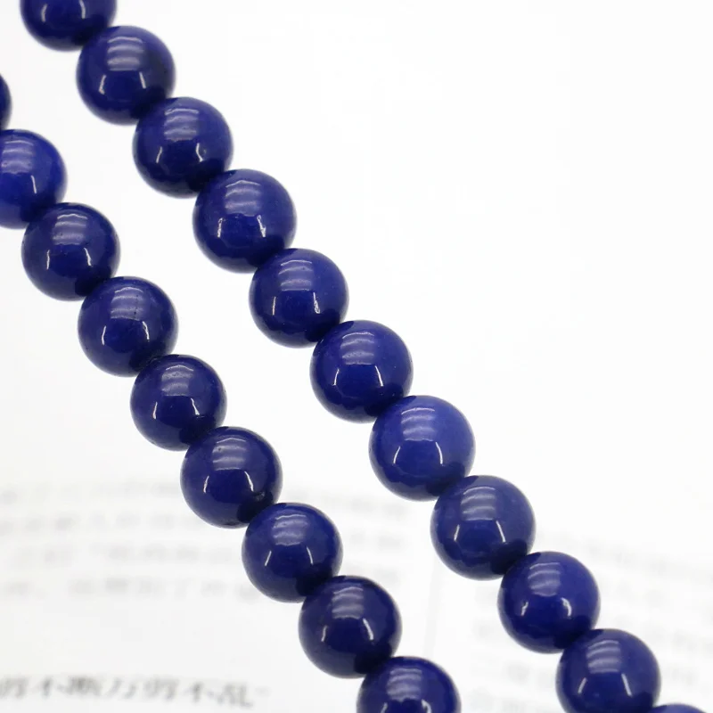 New Lapis Lazuli Round Loose Beads 8mm 15" 2pc/lot Suitable For Female Jewelry Making Design Gift Wholesale
New Lapis Lazuli Round Loose Beads 8mm 15" 2pc/lot Suitable For Female Jewelry Making Design Gift Wholesale