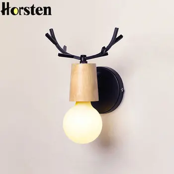 Nordic Creative Deer Antlers LED Wall Lamp Modern Wooden White Black Bedside Lights For Living Room Bedroom Corridor Wall Lights
Nordic Creative Deer Antlers LED Wall Lamp Modern Wooden White Black Bedside Lights For Living Room Bedroom Corridor Wall Lights