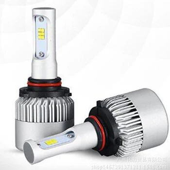 2X S2 H1 H3 H4 H7 H8 H9 H11 9005 9006 CSP Del Faro 72 W 8000LM LED Auto Fari Lampadina Della Luce di Nebbia 6500 K 24 V
