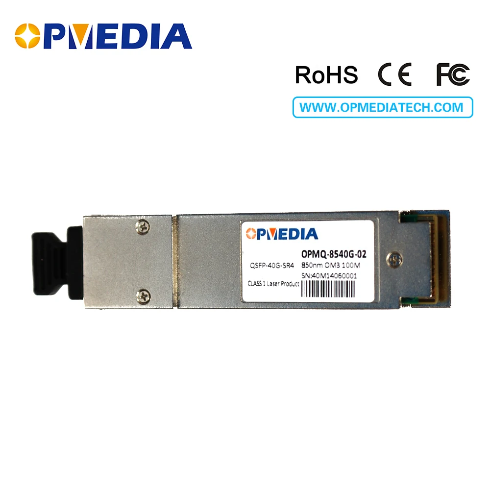 Free shipping!Compatible with Huawei 40GBASE-SR4 QSFP+ 850nm OM4 150m Transceiver,40G QSFP+ SR4 DDM OM4 150m optical Module
Free shipping!Compatible with Huawei 40GBASE-SR4 QSFP+ 850nm OM4 150m Transceiver,40G QSFP+ SR4 DDM OM4 150m optical Module
