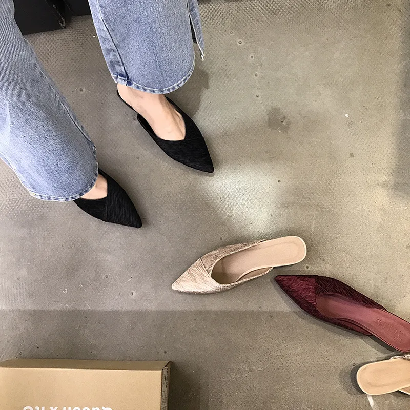 2019 American Style Women's Shoes Slippers Women Kitten Heels Shoes Girls Shoes Slip-on Women Cloth Solid Mules Shoes Women
2019 American Style Women's Shoes Slippers Women Kitten Heels Shoes Girls Shoes Slip-on Women Cloth Solid Mules Shoes Women