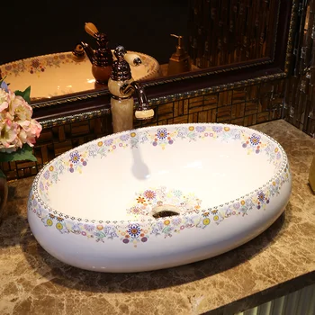 Europe Vintage gold Ceramic Art Basin Sinks Counter Top Wash Basin Bathroom Vessel Sink vanities fancy wash basin bathroom sink
Europe Vintage gold Ceramic Art Basin Sinks Counter Top Wash Basin Bathroom Vessel Sink vanities fancy wash basin bathroom sink