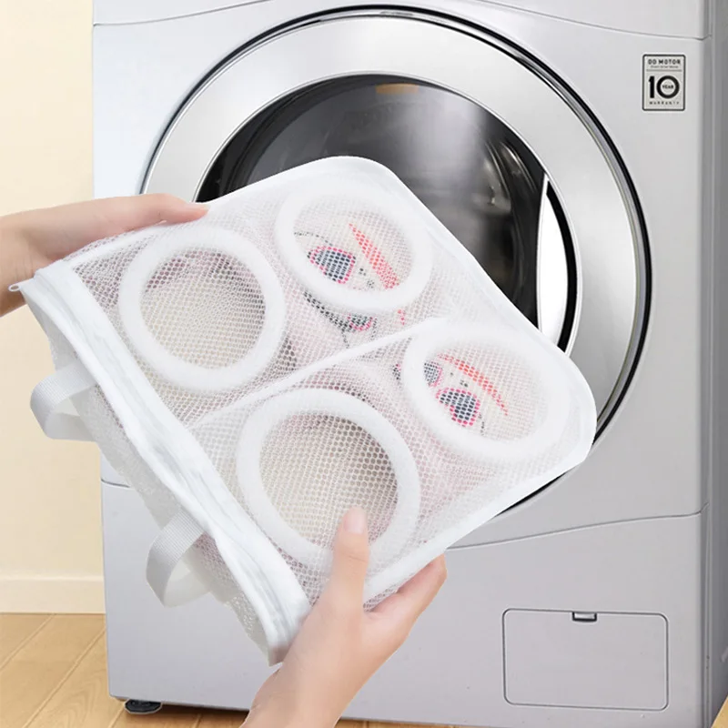 Mesh Shoes Laundry Bags Portable Multi-function Polyester Storage Bag Washing Dry Creative Shoe Clothing Protection Organizer
Mesh Shoes Laundry Bags Portable Multi-function Polyester Storage Bag Washing Dry Creative Shoe Clothing Protection Organizer