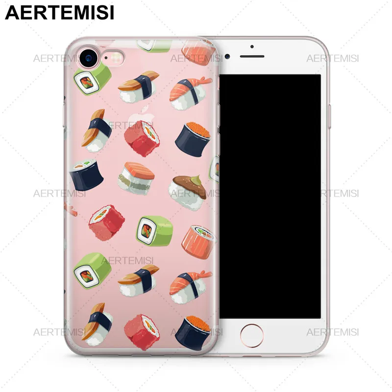 Aertemisi Phone Cases Sushi Lover Transparent Crystal Clear Soft TPU Case Cover for iPhone 5 5s SE 6 6s 7 7s 8 Plus
Aertemisi Phone Cases Sushi Lover Transparent Crystal Clear Soft TPU Case Cover for iPhone 5 5s SE 6 6s 7 7s 8 Plus