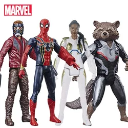 30 см Marvel Мстители эндгейм стражи Галактики Человек-паук Валькирия звезда-Лорд ракета енот фигурка игрушки для детей
