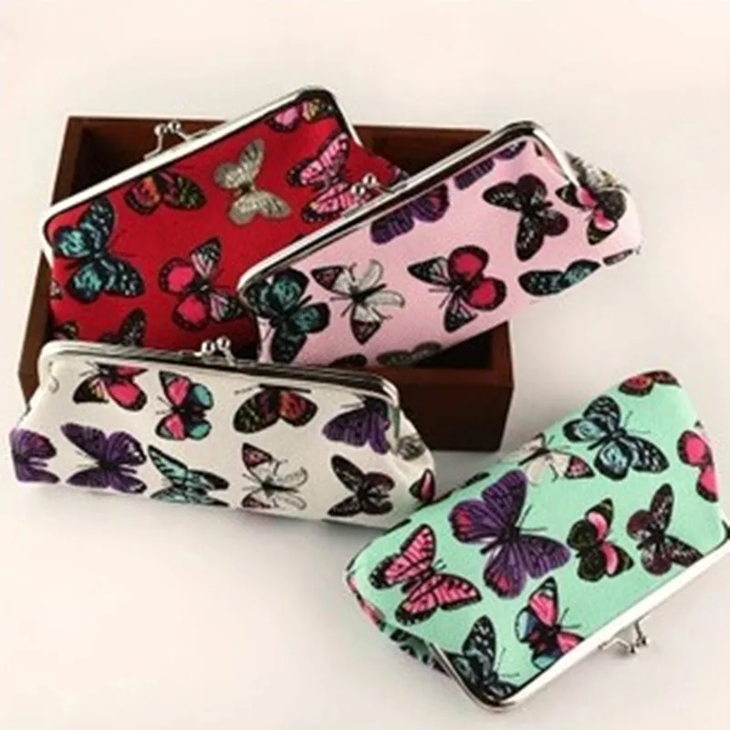 Retro Cartoon Butterfly Printing Women Wallet Purse Lady Girls Fashion Canvas Pouch Bag Coin Card ID Holder
Retro Cartoon Butterfly Printing Women Wallet Purse Lady Girls Fashion Canvas Pouch Bag Coin Card ID Holder