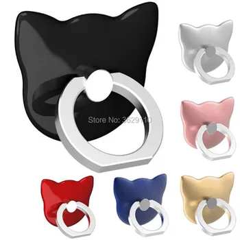 360 Degree Cat Ear Finger Ring Mobile Phone Smartphone Stand Holder Mount Support for IPhone IPad Xiaomi All Smart Phone
360 Degree Cat Ear Finger Ring Mobile Phone Smartphone Stand Holder Mount Support for IPhone IPad Xiaomi All Smart Phone