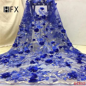 French Net Lace African Embroidery Lace Fabric Handmade Of Stones And 3D Flowers Nigerian Lace Fabric For Wedding Dress H1812
French Net Lace African Embroidery Lace Fabric Handmade Of Stones And 3D Flowers Nigerian Lace Fabric For Wedding Dress H1812