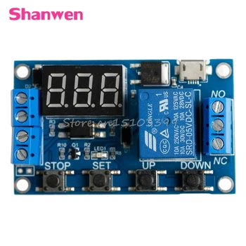 6-30V Relay Module Switch Trigger Time Delay Circuit Timer Cycle Adjustable G08 Whosale&DropShip
6-30V Relay Module Switch Trigger Time Delay Circuit Timer Cycle Adjustable G08 Whosale&DropShip
