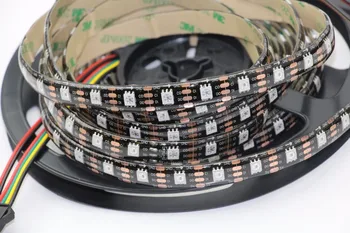 5m APA102-C SK9822 LED Strip 60leds/m digital bar such as WS2801 adalight IP65 ambi TV black with DATA and CLOCK seperately
5m APA102-C SK9822 LED Strip 60leds/m digital bar such as WS2801 adalight IP65 ambi TV black with DATA and CLOCK seperately