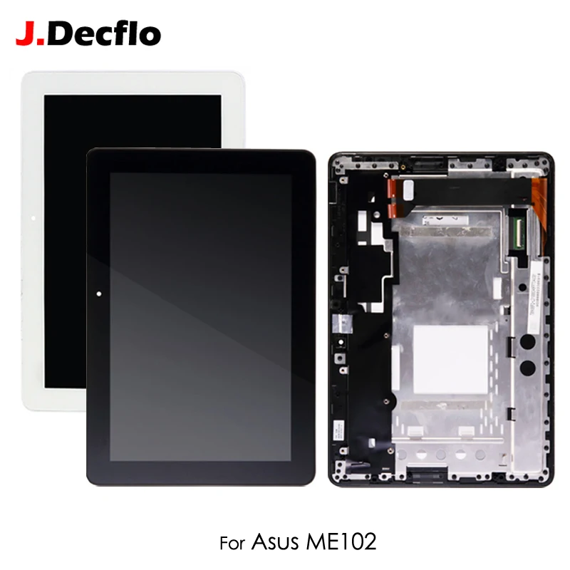 

LCD Display For Asus MeMO Pad 10 ME102 ME102A K00F FPC-V2.0 V3.0 4.0 1.0 Touch Screen Digitizer with Frame Assembly Replacement