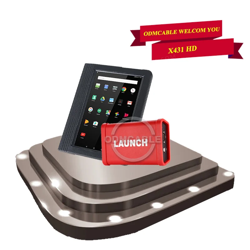 LAUNCH X431 HD Heavy Duty scanner 24V truck auto diagnostic work with 10.1 pad work with launch X431 V+, X-431 PRO3 X-431 PAD II
LAUNCH X431 HD Heavy Duty scanner 24V truck auto diagnostic work with 10.1 pad work with launch X431 V+, X-431 PRO3 X-431 PAD II
