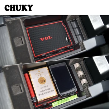 CHUKY Car Armrest Storage Organizer Container Coin Cigarette Glasses Tray Holder Box For Volvo XC60 S60 S90 V60 V90 Accessories
CHUKY Car Armrest Storage Organizer Container Coin Cigarette Glasses Tray Holder Box For Volvo XC60 S60 S90 V60 V90 Accessories