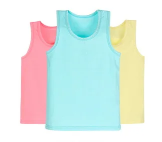 DHL 50pcs Candy Color Children T-shirts Girls Top Cotton Vest Kids Undershirt Baby Singlets
DHL 50pcs Candy Color Children T-shirts Girls Top Cotton Vest Kids Undershirt Baby Singlets