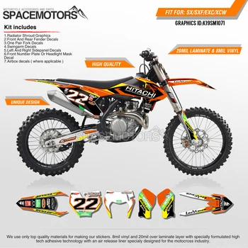 MotoSpace Customized Team Graphics Backgrounds Decals 3M Custom Stickers For KTM SX SXF XCF 2016-2018 EXC EXCF XCW 2017-2019 071
MotoSpace Customized Team Graphics Backgrounds Decals 3M Custom Stickers For KTM SX SXF XCF 2016-2018 EXC EXCF XCW 2017-2019 071